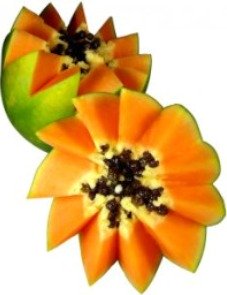 Picture of papaya, one of the fruits with health benefits of vitamin c